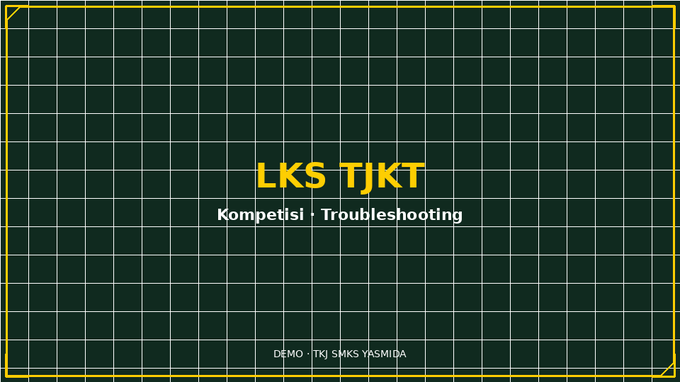 Persiapan LKS Bidang TJKT